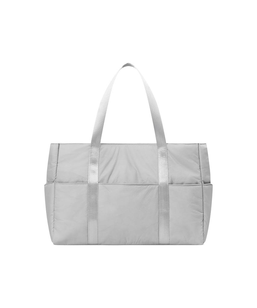 Hanahi Puffy Tote Bag Grey