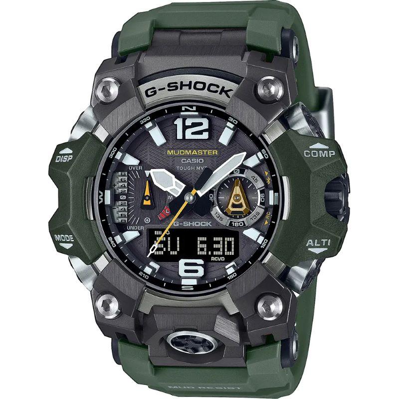 

Casio G-Shock Mudmaster Tough Solar Compass Altitmeter Термометр Carbon Core Guard GWG-B1000-3A