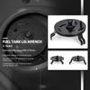 3 Jaws Adjustable Car Fuel Tank Lid Wrench Tool Fuel Pump Sender Collar Oil Cover Pump Cap Spanner Removal Tool 100-170MM