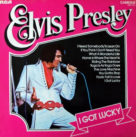 

LP Record ELVIS PRESLEY - I Got Lucky CDS1154 RCA Camden UK Rock Used