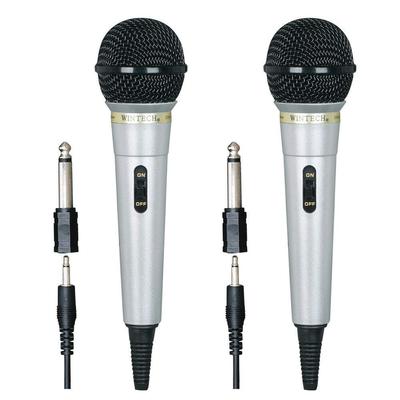 WINTECH Dynamic Microphone Set Wired DSM-01X2
