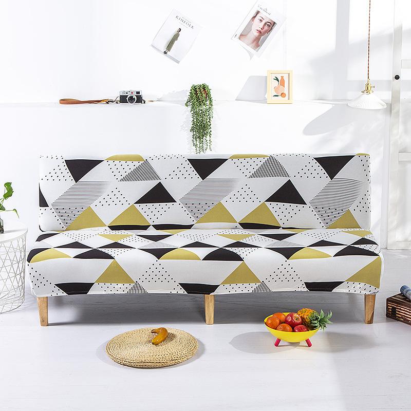 All-Inclusive Sofa Matrasovertrek Zonder Armleuning Elastisch Opvouwbaar Slaapbankovertrek Matrasovertrek Hoes Hoeslaken Slaapbank Sprei