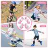 Kids' Six-Piece Protective Gear Set: Knee Pads & Wrist Guards for Balance Bike, Skiing, Skating