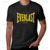 Harajuku New Style Classic Everlast Logo Font Graphic Slim T Shirts Cool Summer Short Sleeve O-neck Streetwear Male Tee Tshirt