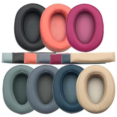 Compatible Earmuff and Headband Cushion for Sony MDR-100AAP, 100A, H600A Headphones