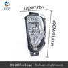 Front Halogen Fog Light Assembly for 2019-2021 Ford Escape (USA Version)