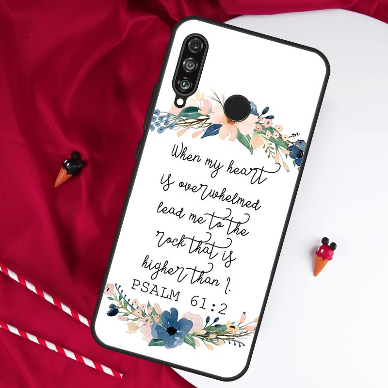 Jesus Bible Christian Religious For Huawei Nova Y90 Y70 Y60 Y72 Y73 Y61 Y91 7i 8i 11i 12i 12s 9 10 SE P20 P30 P40 Lite Case