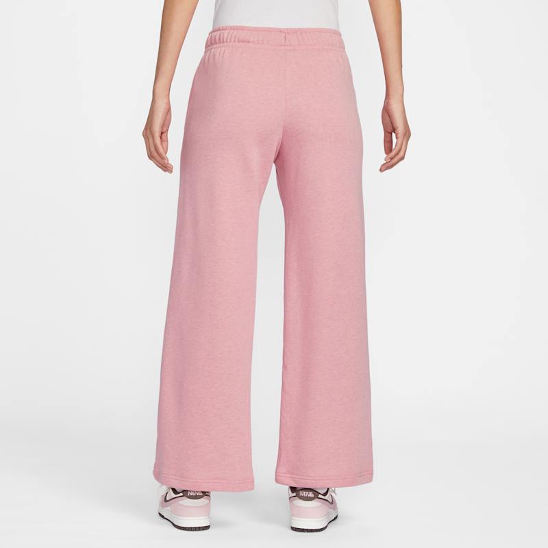 Nike Fashion Loose Straight Comfortable Knitted Sports Pants Women Bottoms Pink HJ0870-699