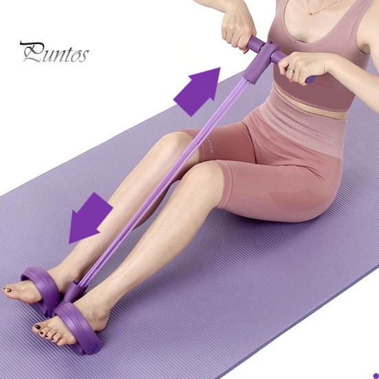 6-trubkový odporový pásek na pedály Multifunkční napínací lano Elastický stahovák pedálů na jógu Trenažér pro protahování těla Domácí posilovna.