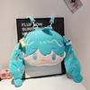 Miku Itabag Hatsune Big Face Bag Character Plush Girl Backpack Spacious Interior