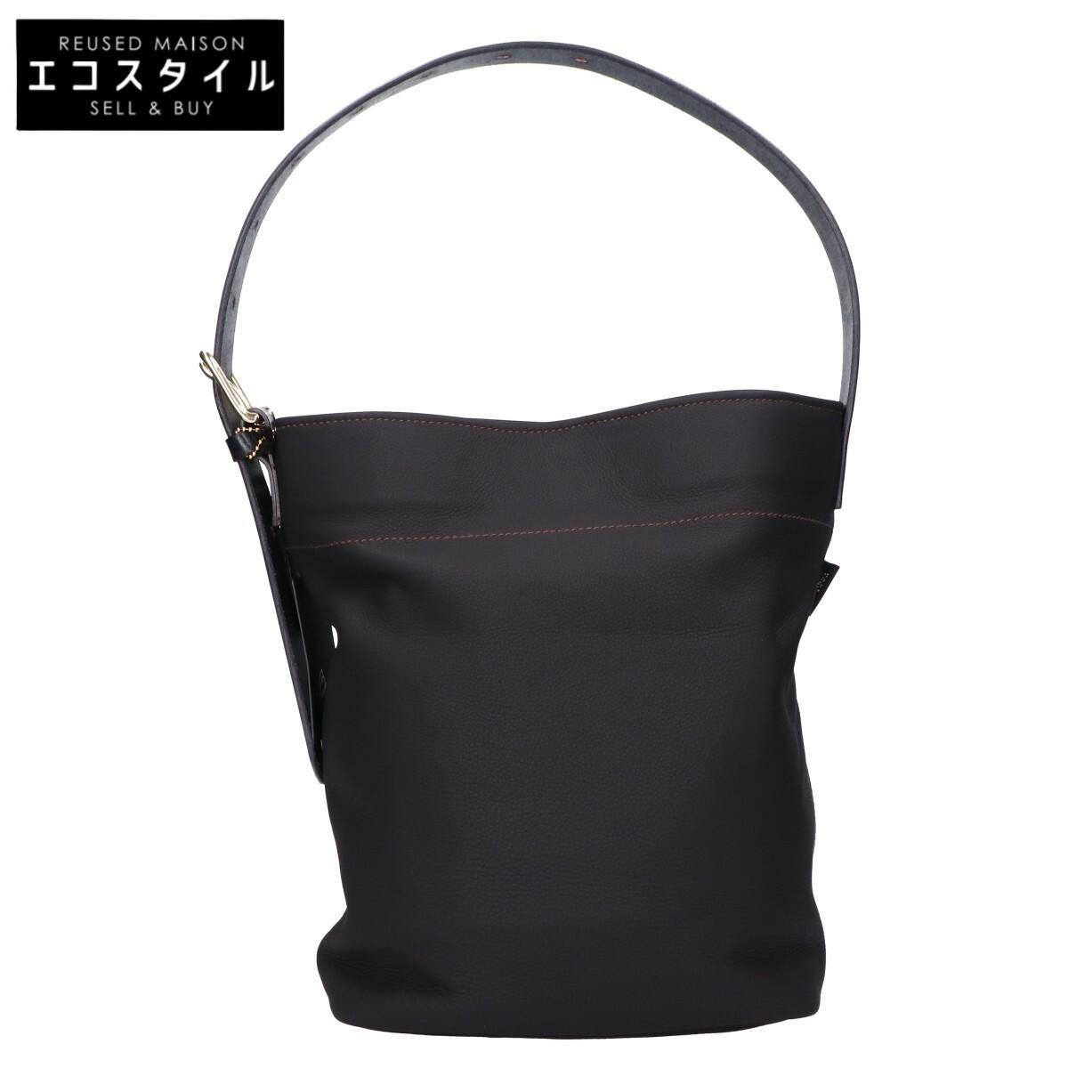 

Brady [New] IP52-01 LEVEN MINI Leather One-Handle Bag Tote Bag Dark brownUsed