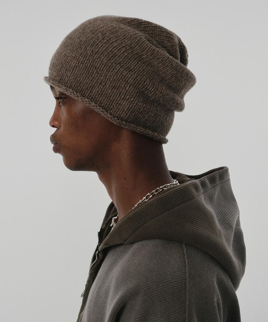 Seuweideu Rolled Beanie [Brown]