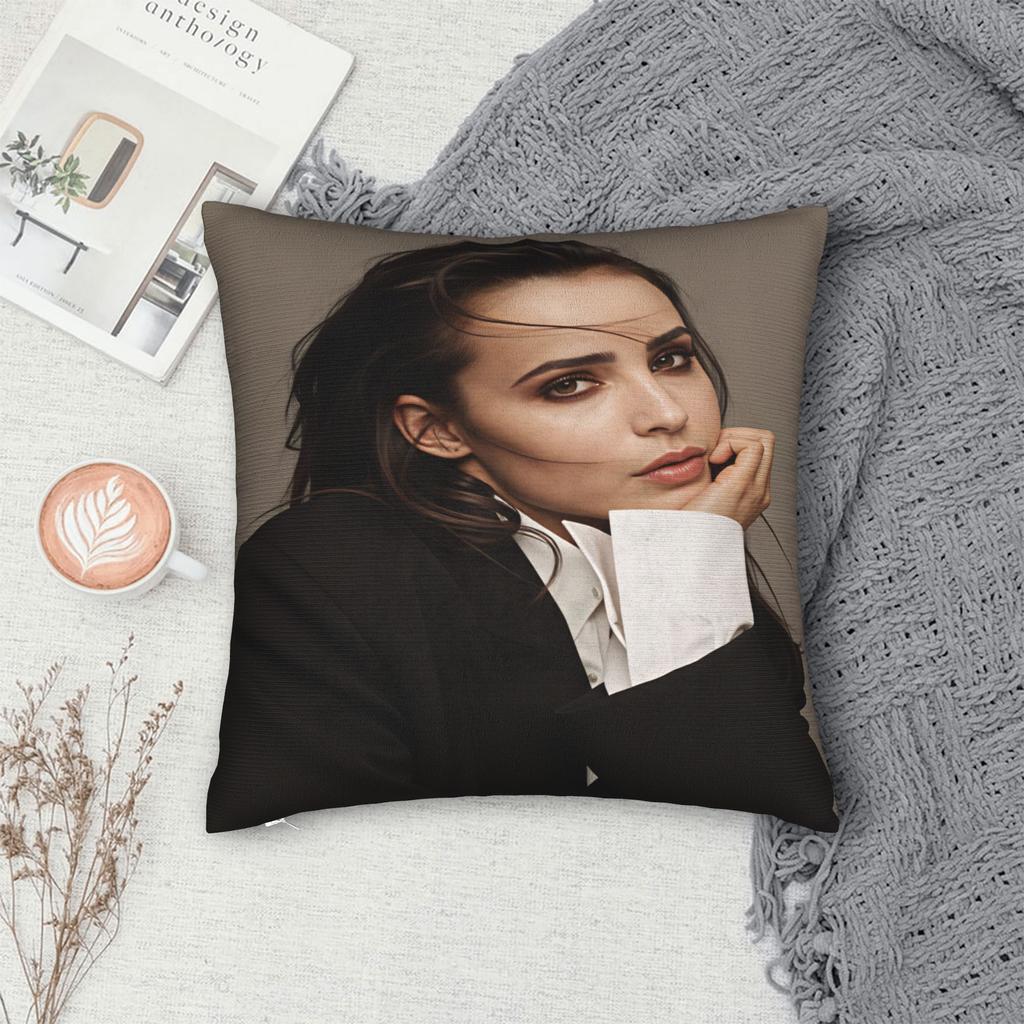 Pillow Case Actor Sofia Carsons Graphic  Pillow Cover For Sofa Car Home Decor Cute Funny Pillowcases