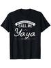 Women's Funny Yaya Grandma Saying T-Shirt - 100% Cotton