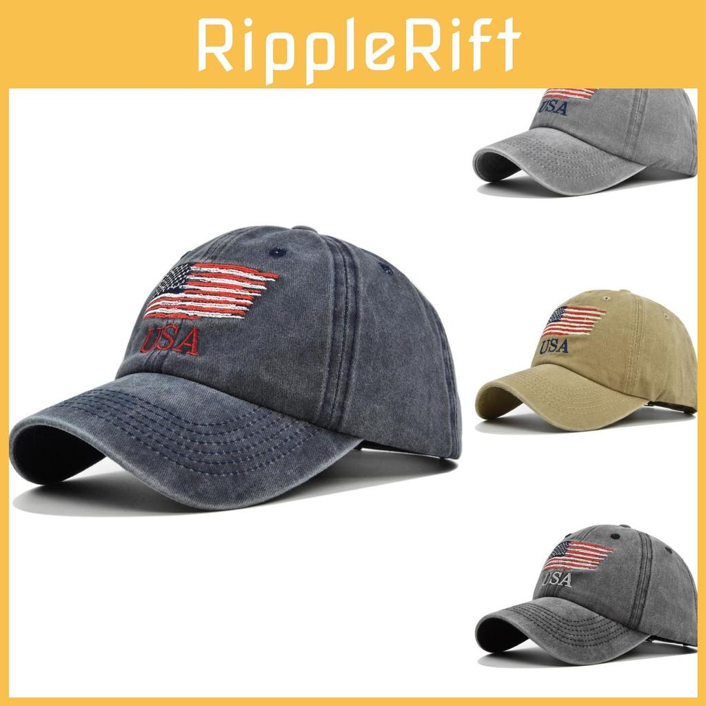 Adjustable Cotton Baseball Cap With Embroidered Duck Tongue And Curved Brim In Various Colors