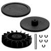 9-100-1132 Drive Train Gear Kit for Zodiac Polaris 360, 380, Vac-Sweep 360 & 380 Pool Cleaner, Pool Cleaner Drive Gear Rebuild Replacement Parts with