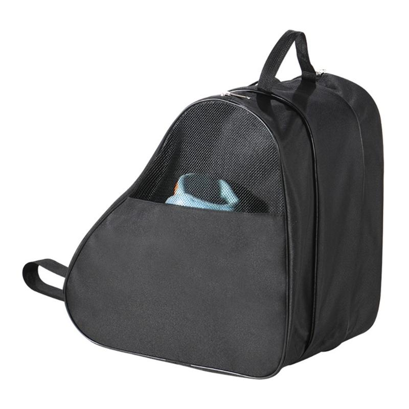 3 Layer Skate Shoulder Bag Large Size For Skating And Equipment Produced Of Long Permanent Fabric