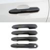 For Toyota Rav4 XA50 Highlander XU70 -2025 Glossy Piano Black Exterior Door Handle Cover Anti Scratch Caps Protector Decor