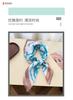 Chain temperament simulation silk printing silk scarf small square scarf high-end shawl sunscreen neck scarf headscarf female