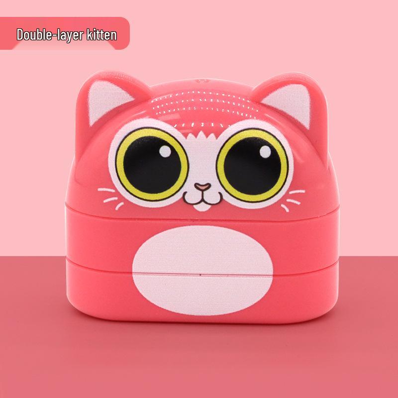 

Pet Double-Layer Two-Color Baby Name Stamp
