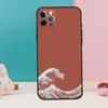 The Great Wave off Kanagawa Phone Case For iPhone 17 Air 16 15 13 12 11 14 Pro Max 12 13 mini 15 16 Plus 16e Cover Coque