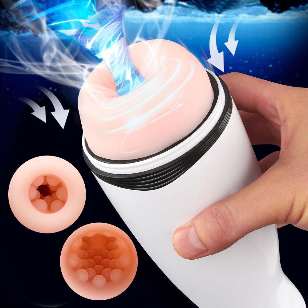 Vibrating Male Masturbator Sex Toys Realistic Vaginal Pocket Pussy Blowjob Sucking Masturbator Cup for Male Stroker Adult Toys