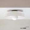 Nordic Minimalist Memphis Ceiling Lamp - French Retro Glass for Entrance, Hallway, or Balcony