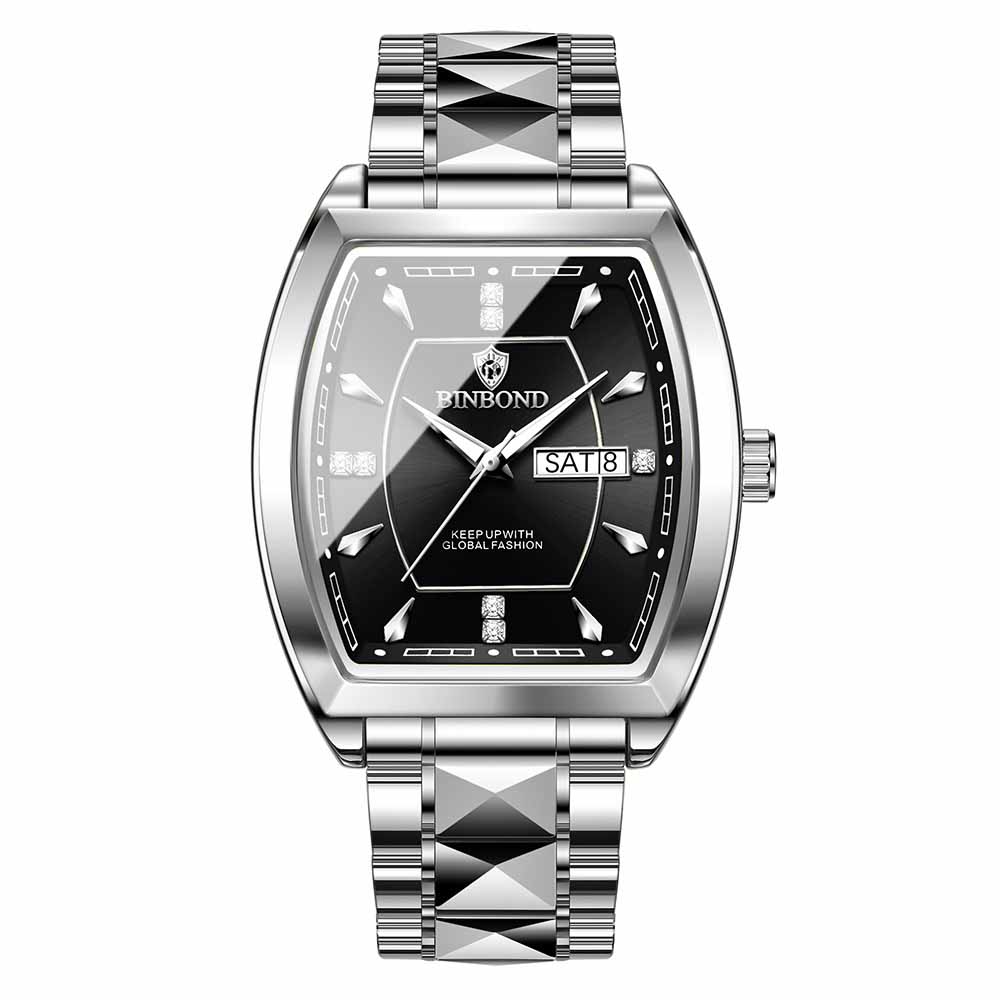 Pánské vodotěsné luminiscenční běžecké hodinky s budíkem