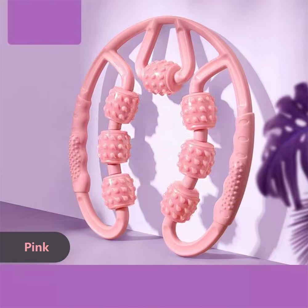 7 Roller Cervical Massager 360° Roller Leg Massager for Relaxing Muscles and Improving Blood Circulation