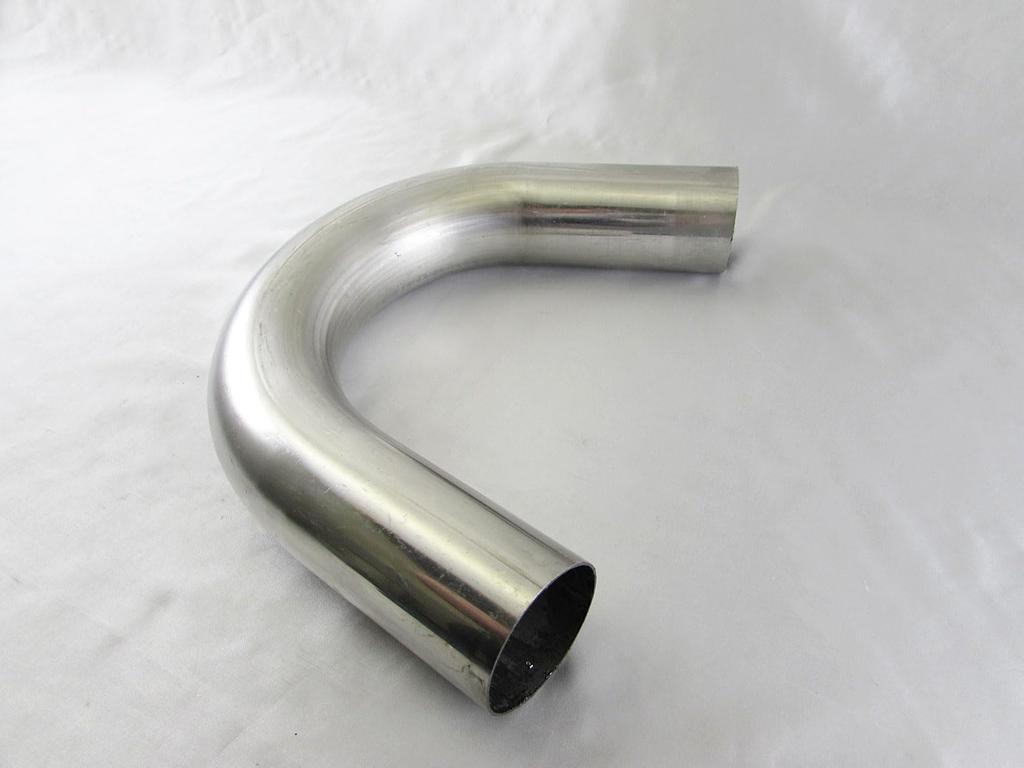BRIGHTZ Stainless Steel Bent Set 70mm 70 150° Pipe, 1.5mm Thick, 3-Piece [CUR-PIPE-029-3PC] Diameter, 70, 150°