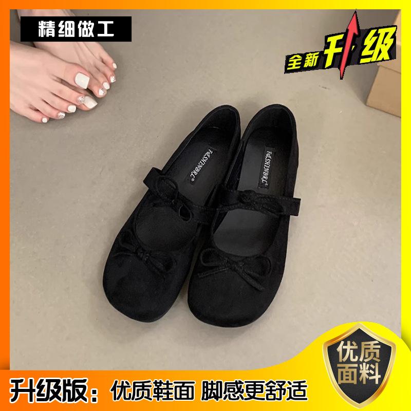 

Маленькие красные туфли, неглубокие одинарные туфли, женские, новые весенне-осенние, нежные, в сказочном стиле, балетки, вечерние, плоские, туфли Мэри Джейн 35