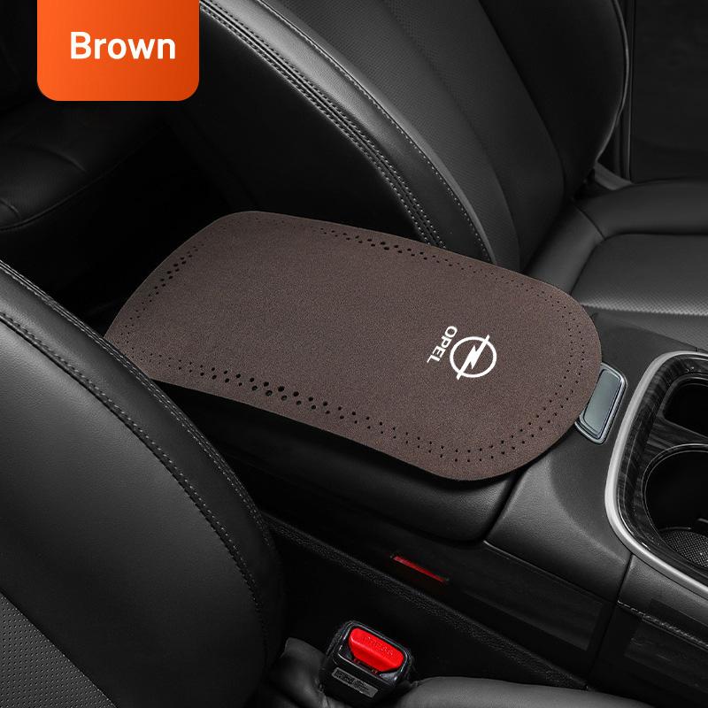 

Suede Car Armrest Box Pad PU Leather Center Console Cover Elbow Rest Cushion For OPEL Mokka Corsa Meriva Zafira Astra J H Vectra