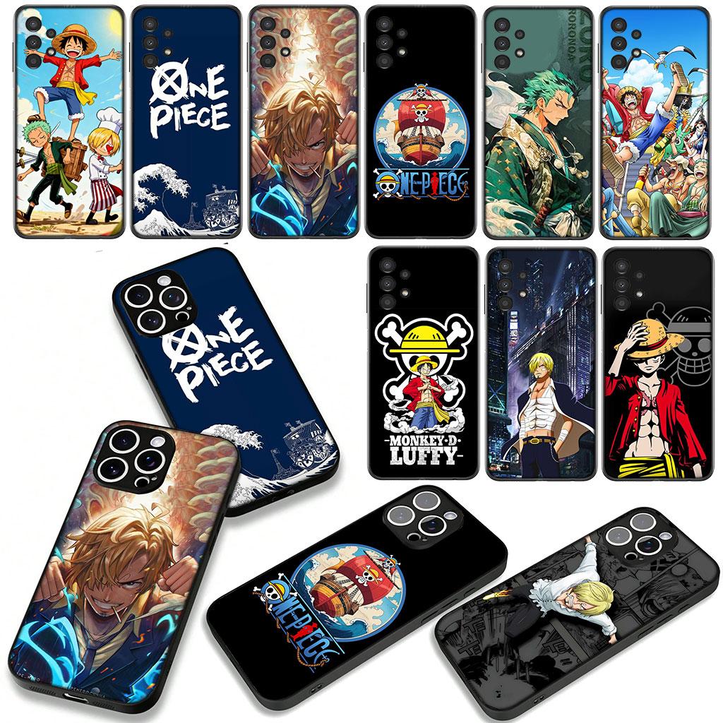 Cartoon Zoro One Sanji Pieces Luffy Phone Cover for Xiaomi Redmi Note 11 15 9 10 Pro Plus 8 A5 9A 9T 10A 10C 9C NFC 15C 8T Case