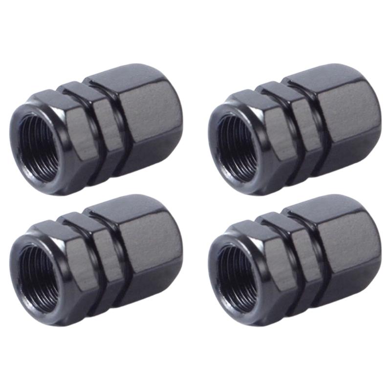 4Pcs Car Tire Adapter Stems Cap Simple Tire Adapter Cap Aluminum Tire Wheel Stem Air Adapter Cap Car Accessories