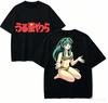 Urusei Yatsura Lum Invader Anime Lover T-shirt Harajuku Cotton New Model Oversized Unisex Short Sleeves Classic Breathable Soft