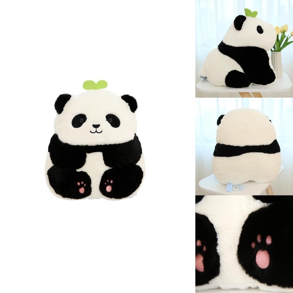 Panda Hua Hua Plush Toy Realistic Stuffed Panda Pillow For Kids And Adults