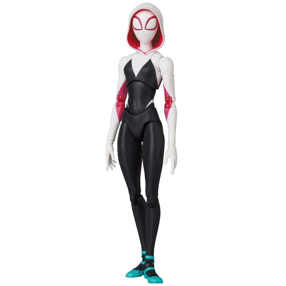 Medicom Toy MAFEX Spider-Gwen Action Figure Gwen Stacy 140mm Painted Spider-Man Into the Spider-Verse