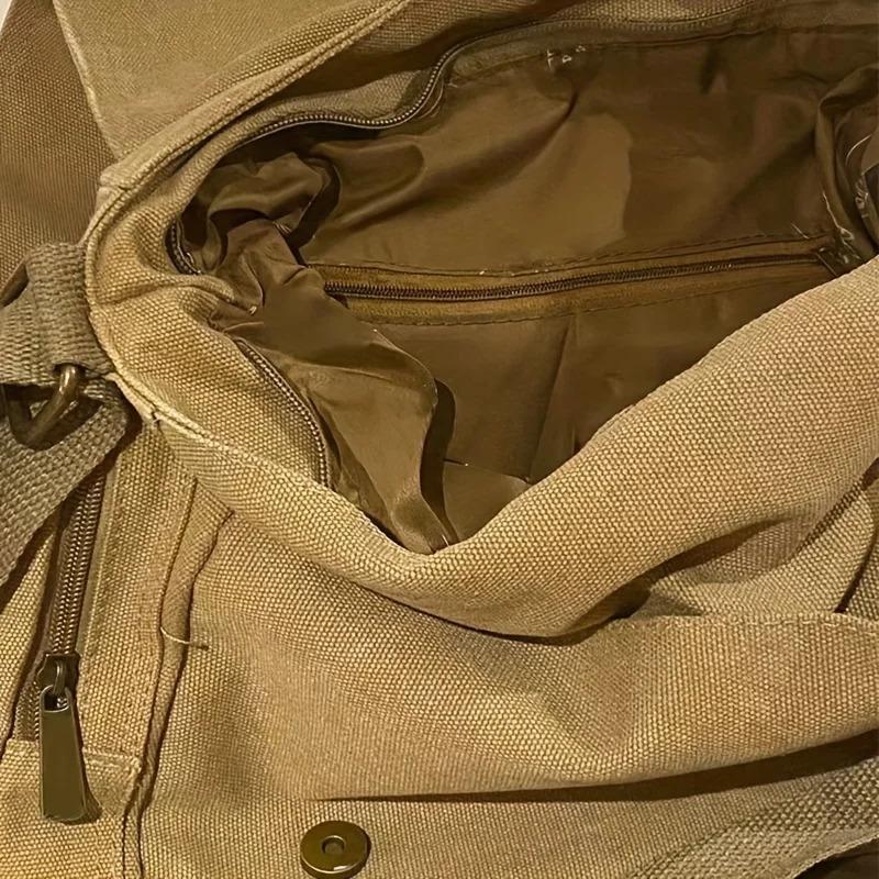 Vintage Cartoon Frauen Leinwand Umhängetasche Große Kapazität Einkaufstasche Frauen Schulter Handtasche