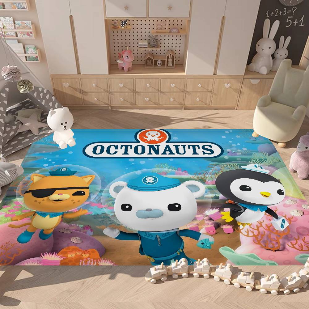 Tappetino da Bagno O-Octonauts ANIME Antiscivolo Assorbi Acqua Striscia Lunga Cuscino Tappetino per Camera da Letto Tappetino Decorativo per Hotel
