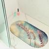 Beautiful Small Flower Picture Balcony Bathroom Mat Hydrophobic Non-Slip Door Mat Swimming Pool Public Places Non-Slip Floor Mat
