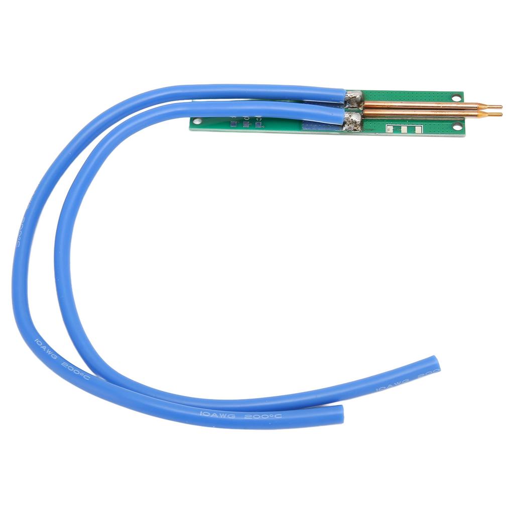 Caneta de soldagem a ponto portátil, fina, fácil de segurar, ponta esférica semicircular, baixa resistência do fio 18650