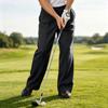 Herren Knitter-Stretch Golf-Anzughose für Business Casual