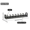 Kitchen Dish Organizer Space Aluminum Plate Holder Cabinet Bowl Storage Shelf Adjustable Tableware Storage Rack Dish Drainer