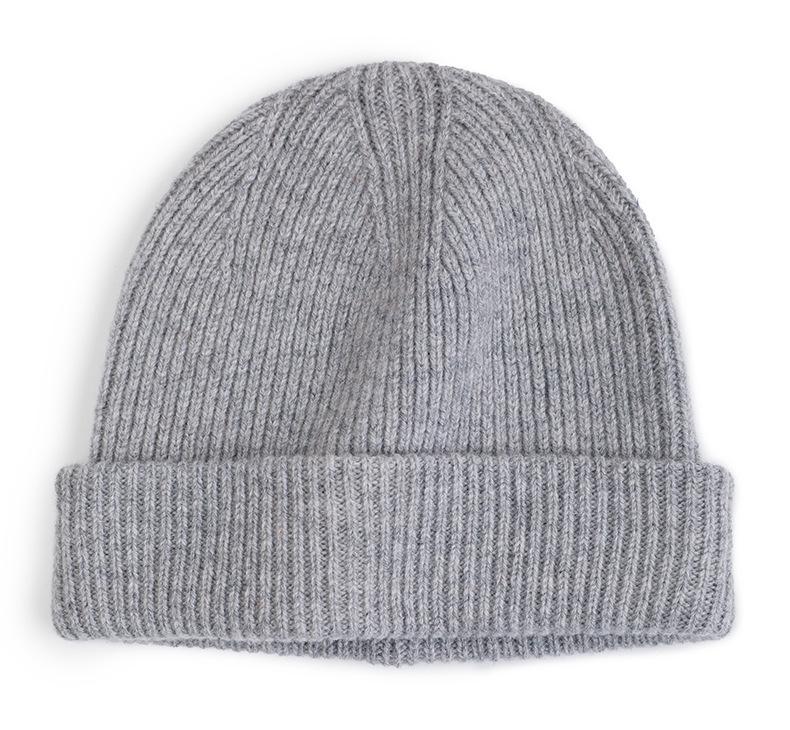 Unisex Korean Style Warm Knit Winter Hat - Fashionable Autumn/Winter Headwear