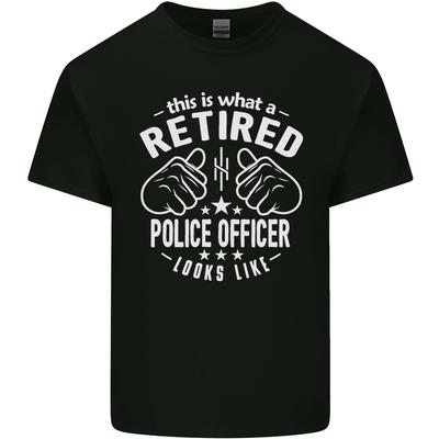 A Retired Police Officer Looks Like Mens Light Cotton T-Shirt