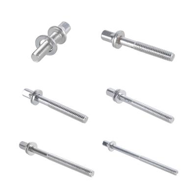 Set of 10 Drum Set Hardware Screws Drum Assembly Screws Drum Maintenance Part Metal Texture for Enhancing Durability