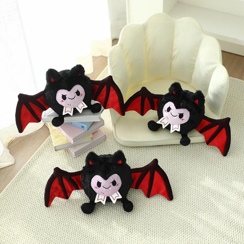 Bat Plush Toy Halloween Costume Character Roleplay Soft Doll For Kids And Adults
