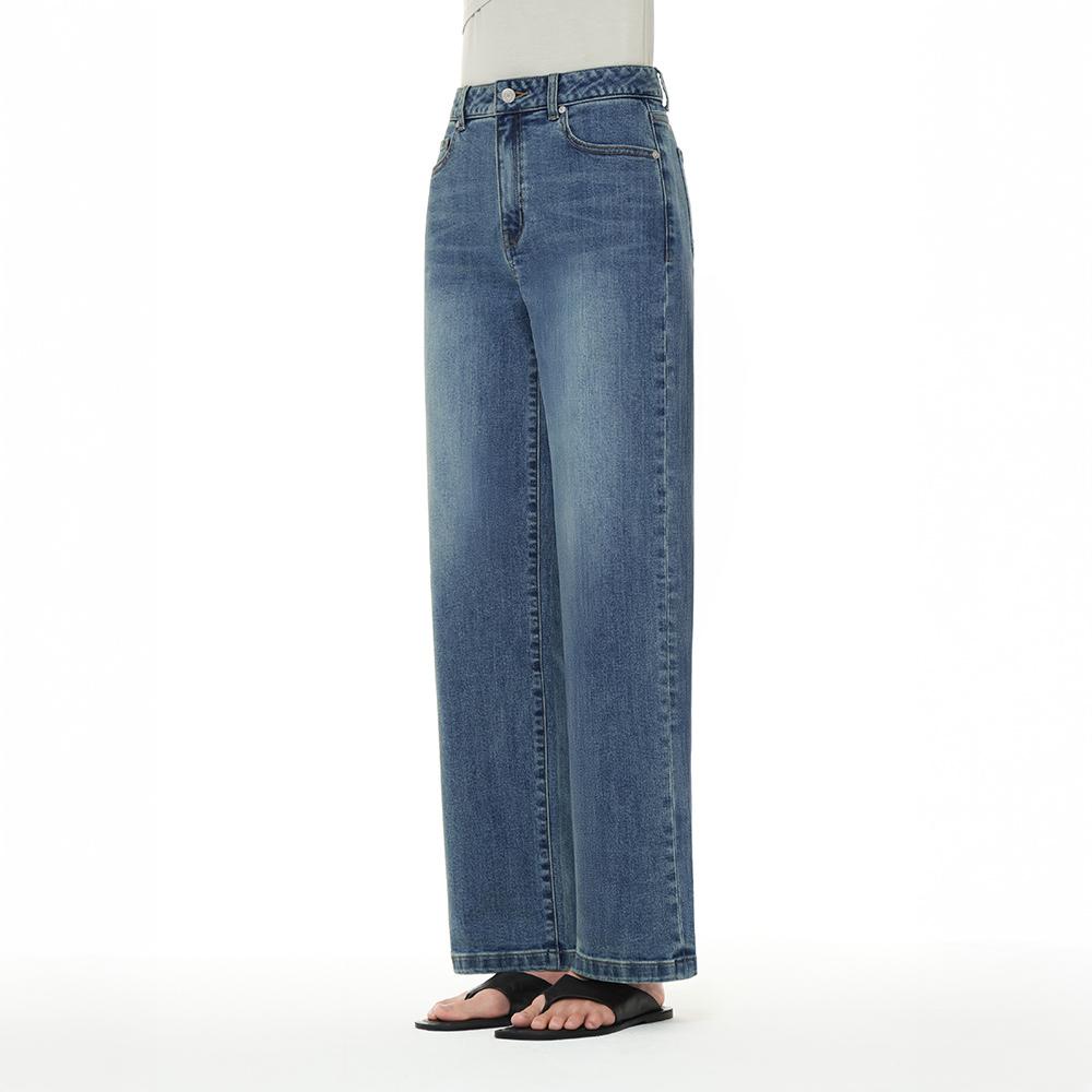 ANDAR Air Denim Semi-Wide Jeans (Type A)