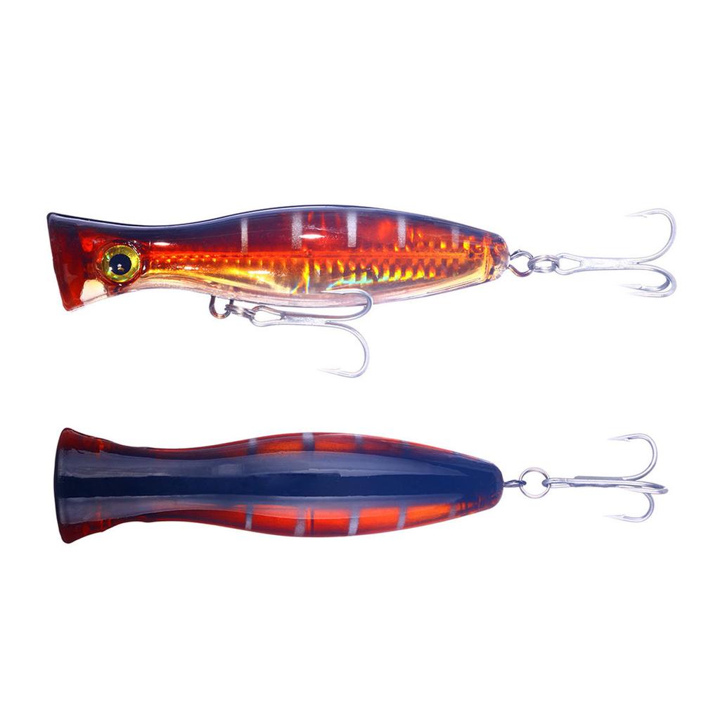 Fishing Lures Topwater Popper Bait Hard Bait Artificial Wobblers Plastic Fishing Tackle with Hooks