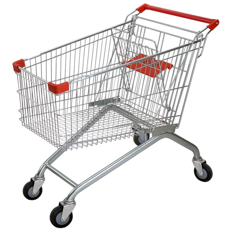 Jianpu Double-Layer Shopping Cart